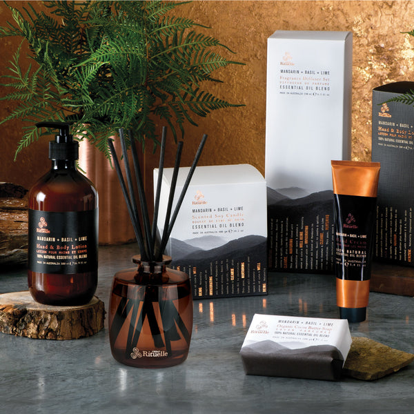 ~ Urban Rituelle Equilibrium Fragrance Diffuser Set - Mandarin, Basil & Lime