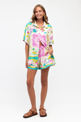 Sorrento Short Set - Print