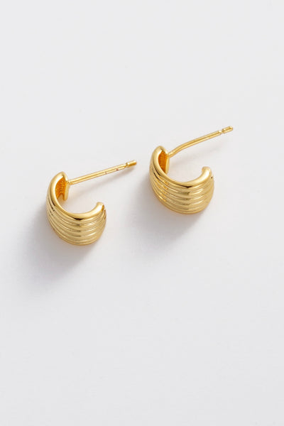 ~ Zafino Sasha Hoop Small - Gold