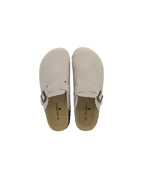 ~~~ HUMAN Lara Closed Toe Slide - Sand Suede