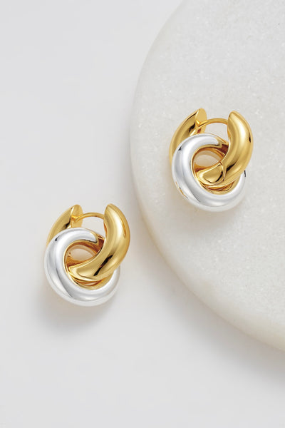 ~ Zafino Skye Hoop - Gold/Silver