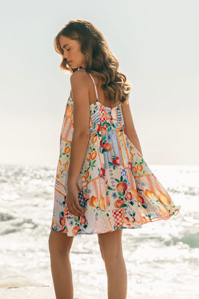 Sunburst Dress - Print