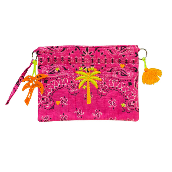 ~ Zoda Cotton Bag - Hot Pink