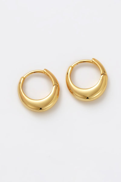 ~ Zafino Cleo Hoop Earring Small - Gold