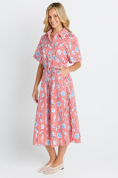Amalfi Dress - Amalfi Print