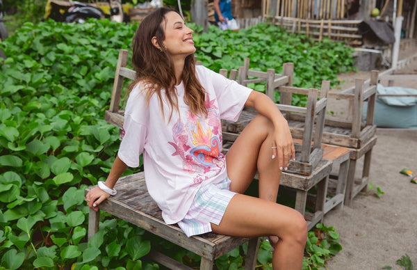 Heart Of Hearts Tee - Pale Pink