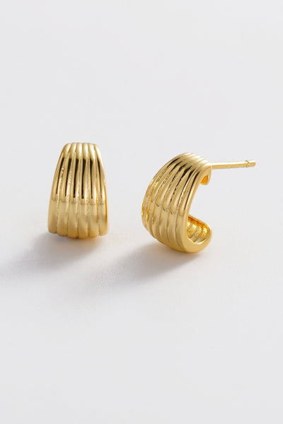 ~ Zafino Sasha Hoop Small - Gold