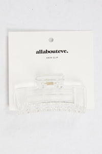 ~~ All About Eve Lacey Hair Clip - Clear