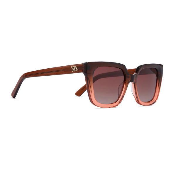 ~ SOEK Sunglasses Harper - Ombre Brown