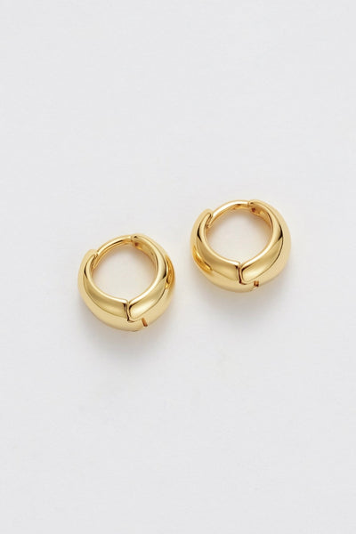 ~ Zafino Steph Hoop Small - Gold