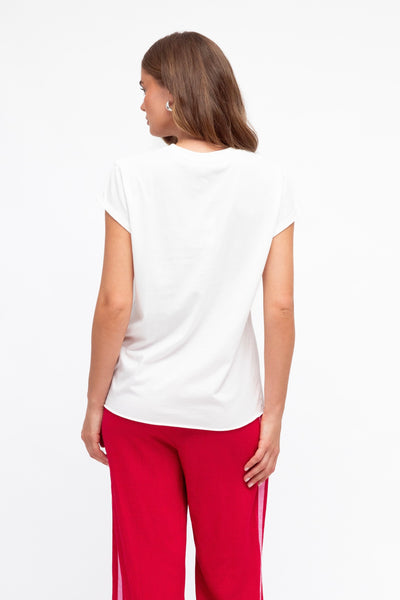 Martini Tee - White