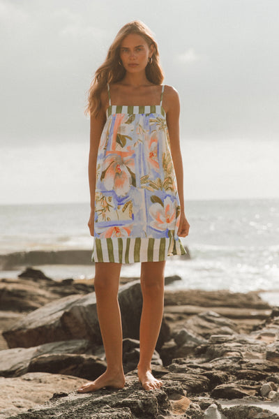 Delphine Mini Dress - Print