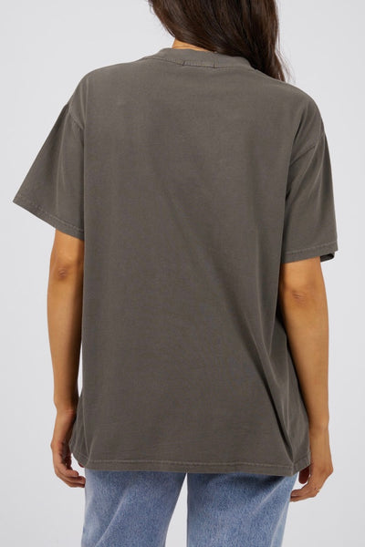 Sunbaked Oversized Tee - Charcoal