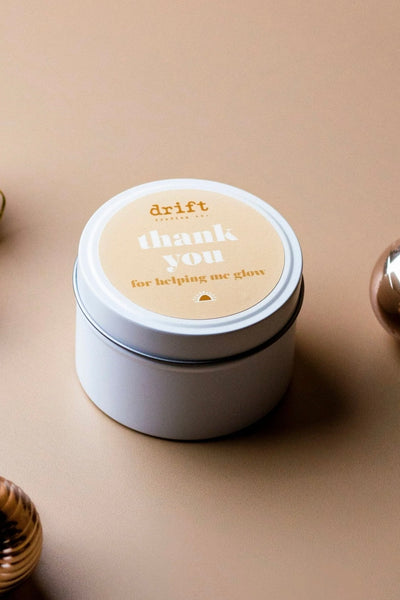 ~~ Drift Trading Co. Teacher Candle - Glow - Coconut & Tahitian Lime