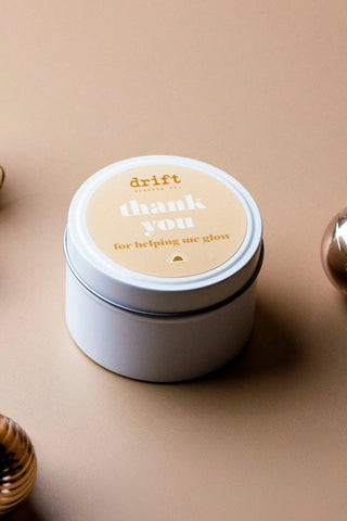~~ Drift Trading Co. Teacher Candle - Glow - Coconut & Tahitian Lime