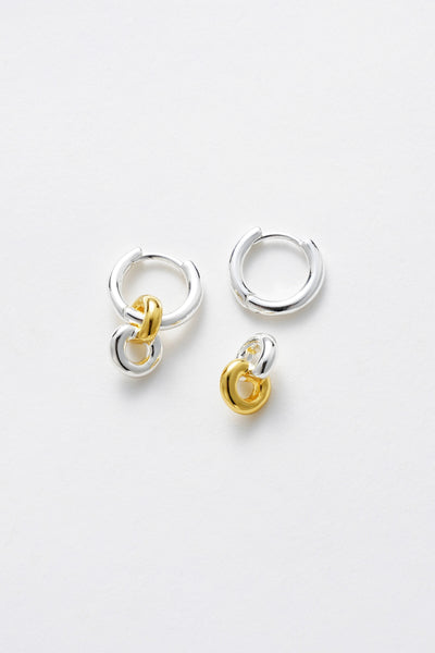 ~ Zafino Daisy Earring - Gold/Silver