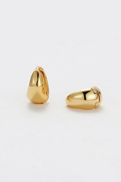 ~ Zafino Steph Hoop Small - Gold