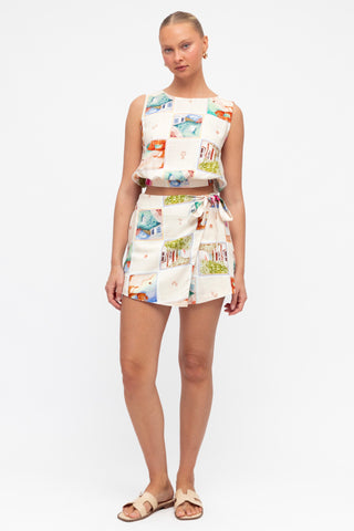 Rimini Skort Set - Print