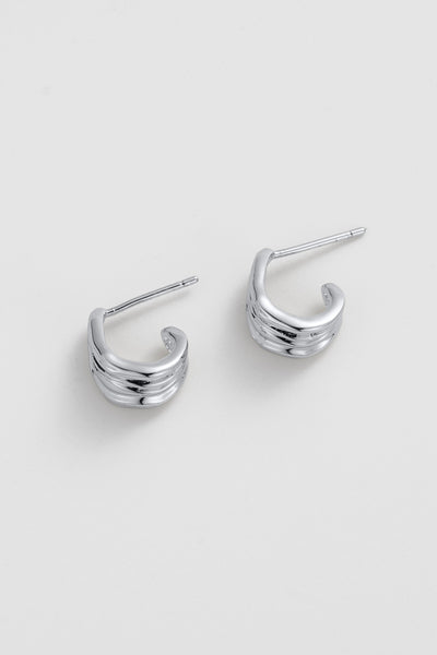 ~ Zafino Lexi Hoop Small - Silver
