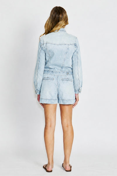 Billie Denim Short - Light Wash