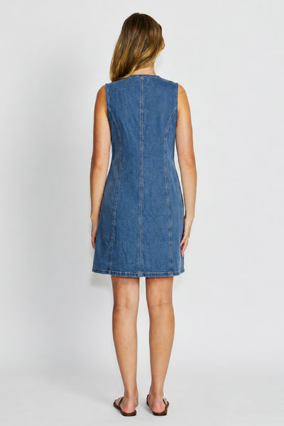 Billie Denim Dress - Indigo Wash