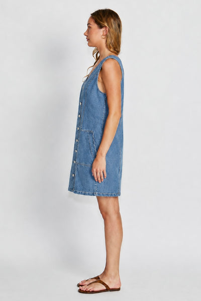 Billie Denim Dress - Indigo Wash