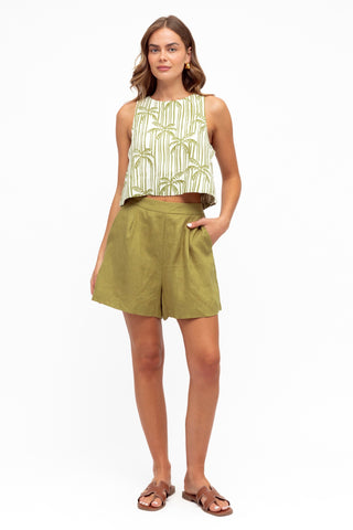 Asha Short - Olive