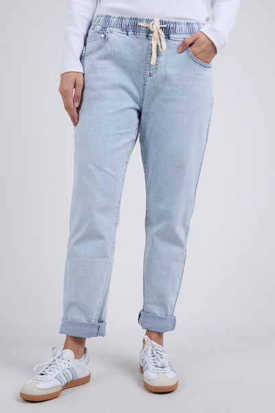 Juliette Jogger Jean - Vintage Pale Blue