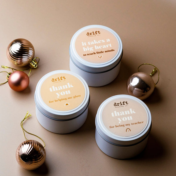 ~~ Drift Trading Co. Teacher Candle - Glow - Coconut & Tahitian Lime