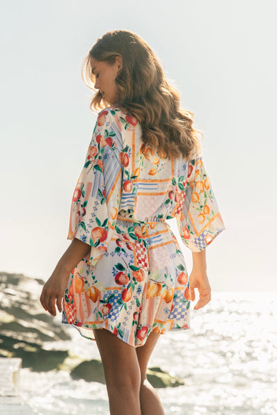 Sunburst Playsuit - Print