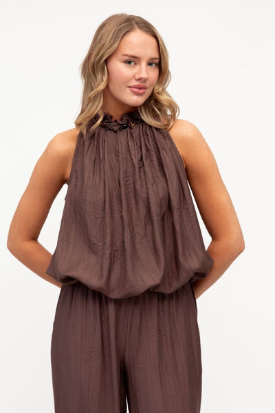 Golden Hour Top - Chocolate
