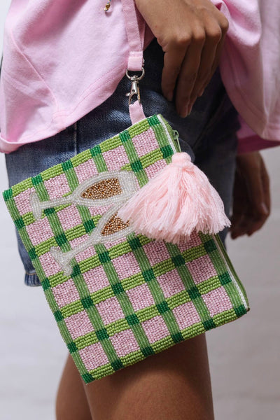 ~ Zoda Beaded Purse - Cocktail