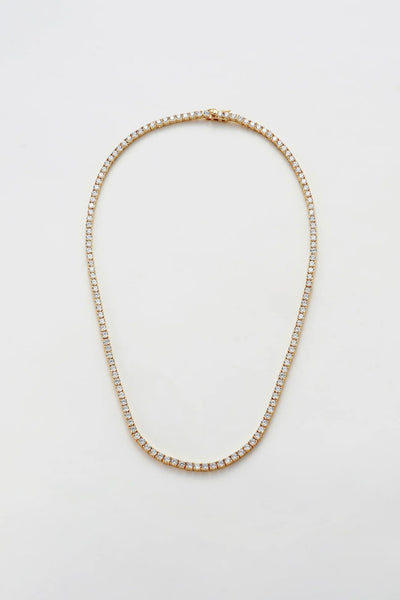 ~ Zafino Dani Tennis Necklace - Gold