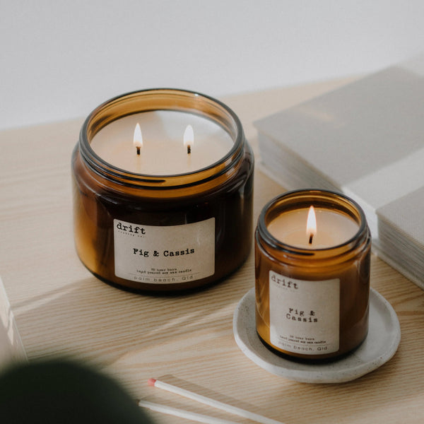 ~~ Drift Trading Co. Soy Wax Candle - Fig & Cassis