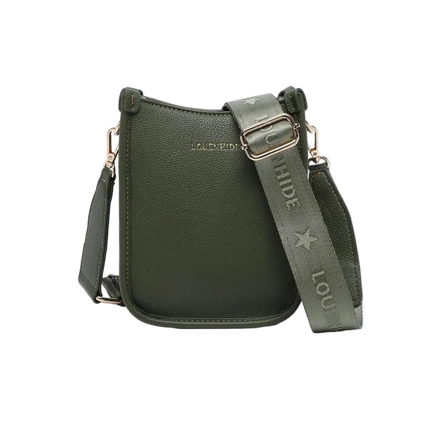 ~ LOUENHIDE Parker Phone Crossbody Bag - Olive