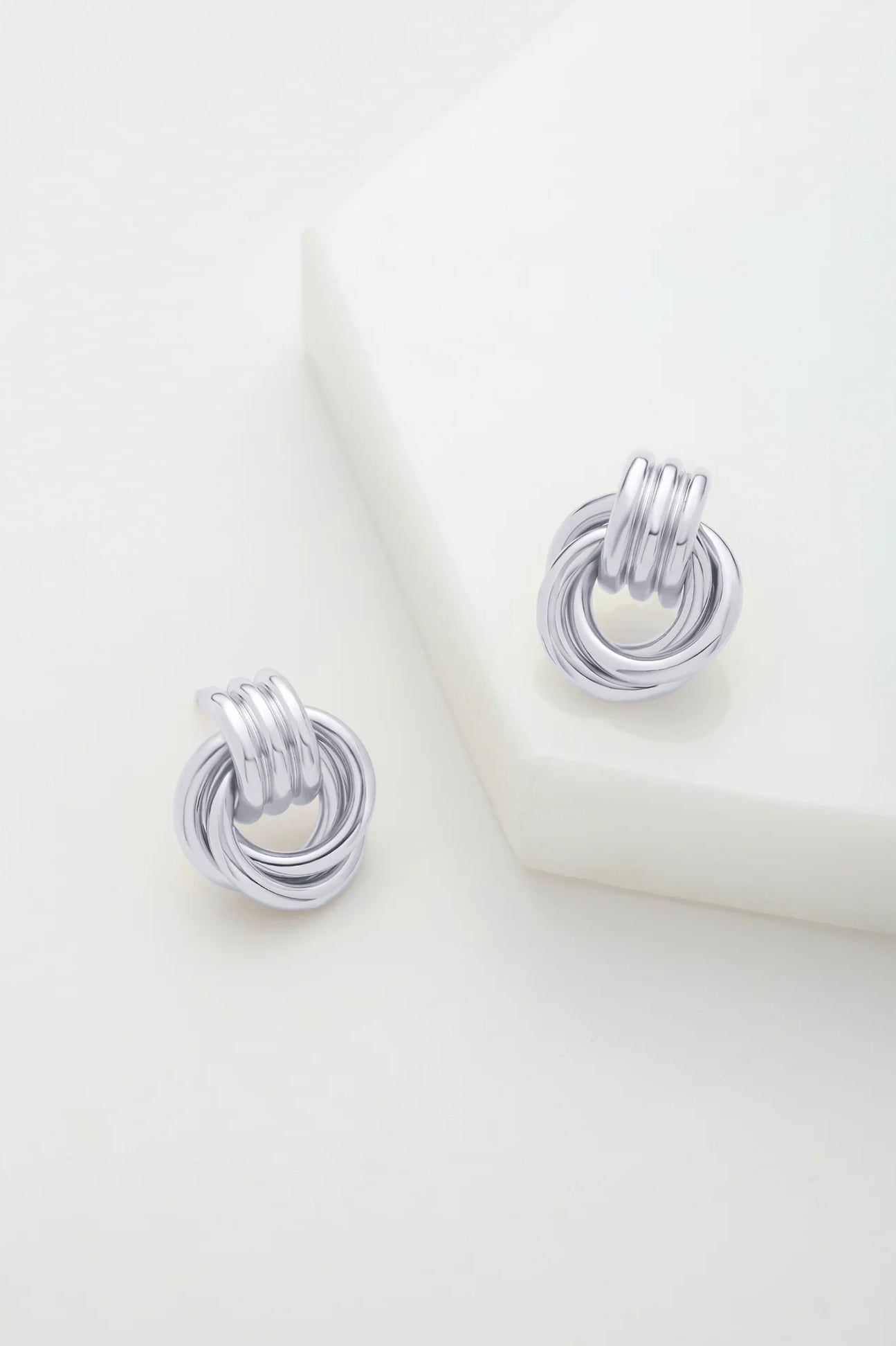 ~ Zafino Poppy Earring - Silver