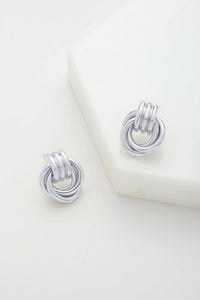 ~ Zafino Poppy Earring - Silver