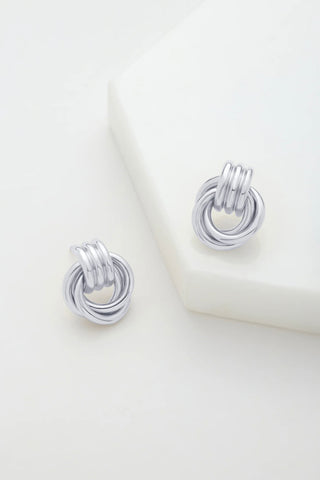 ~ Zafino Poppy Earring - Silver