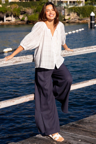 Willow Blouse - White