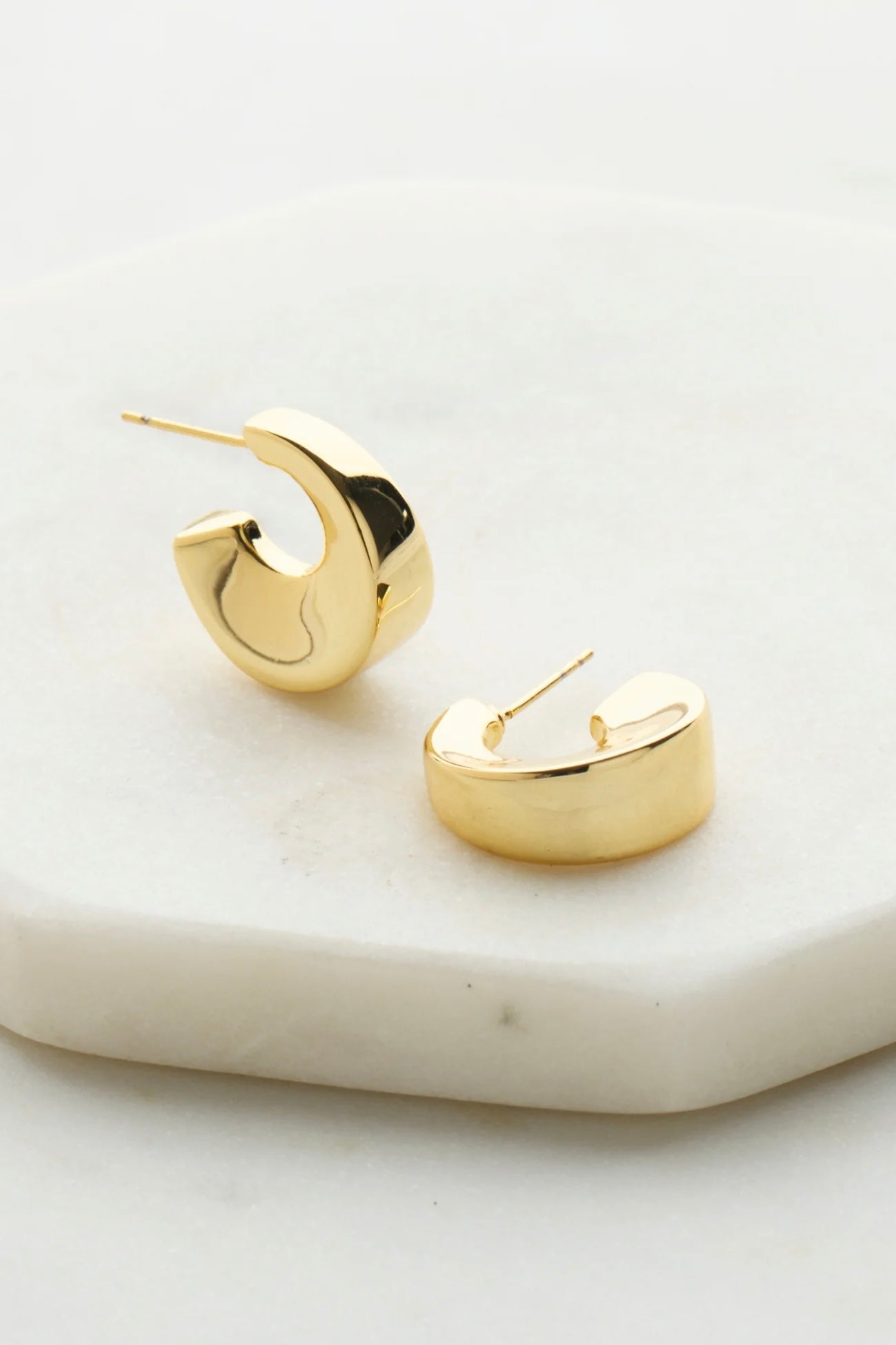 ~ Zafino Harper Hoop Earring - Gold