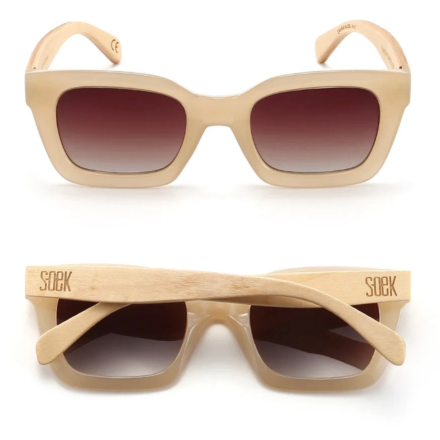 ~ SOEK Sunglasses Zahra - Nude