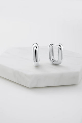 ~ Zafino Eden Hoop Earring - Silver