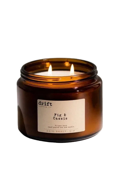 ~~ Drift Trading Co. Soy Wax Candle - Fig & Cassis
