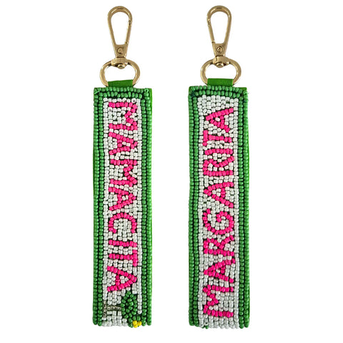 ~ Zoda Beaded Keychain - Mamacita Margarita