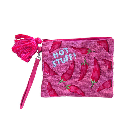 ~ Zoda Beaded Purse - Hot Stuff