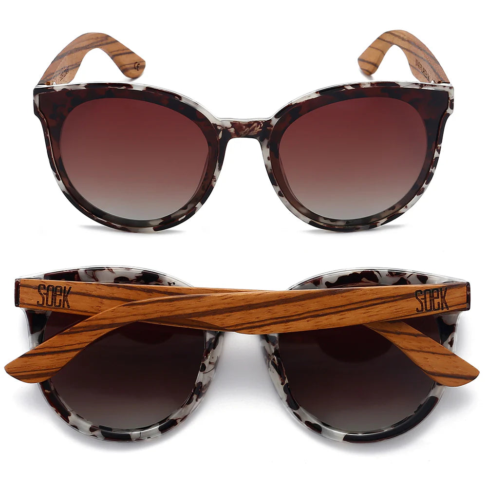 ~ SOEK Sunglasses Bella - Ivory Tortoise