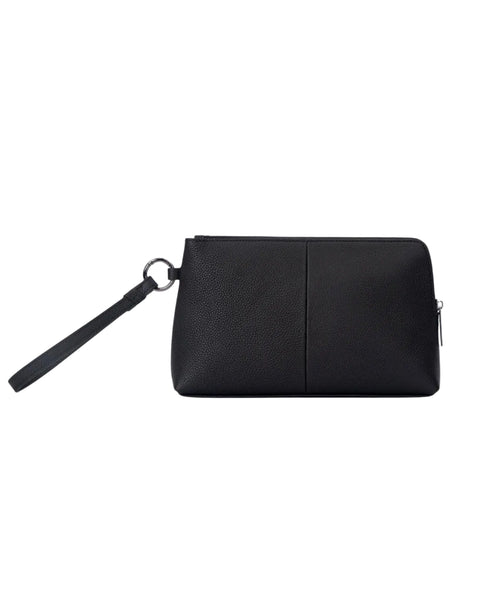 ~ BARE Fifi Clutch - Black Pebble