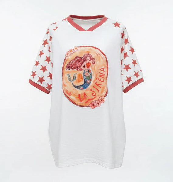 La Sirena Tee - White