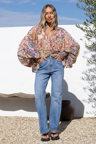 Jolene Dreams Blouse - Print