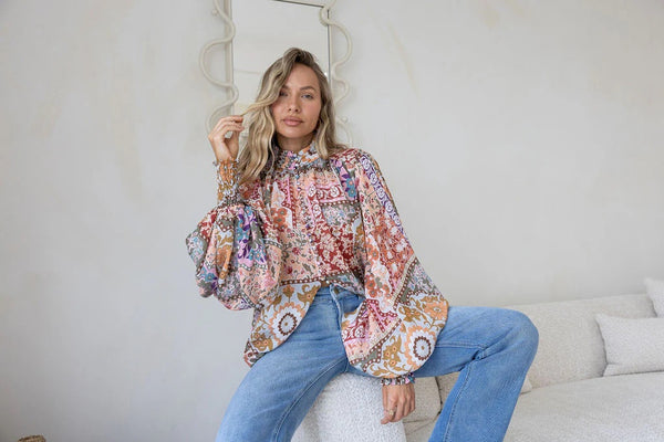 Jolene Dreams Blouse - Print